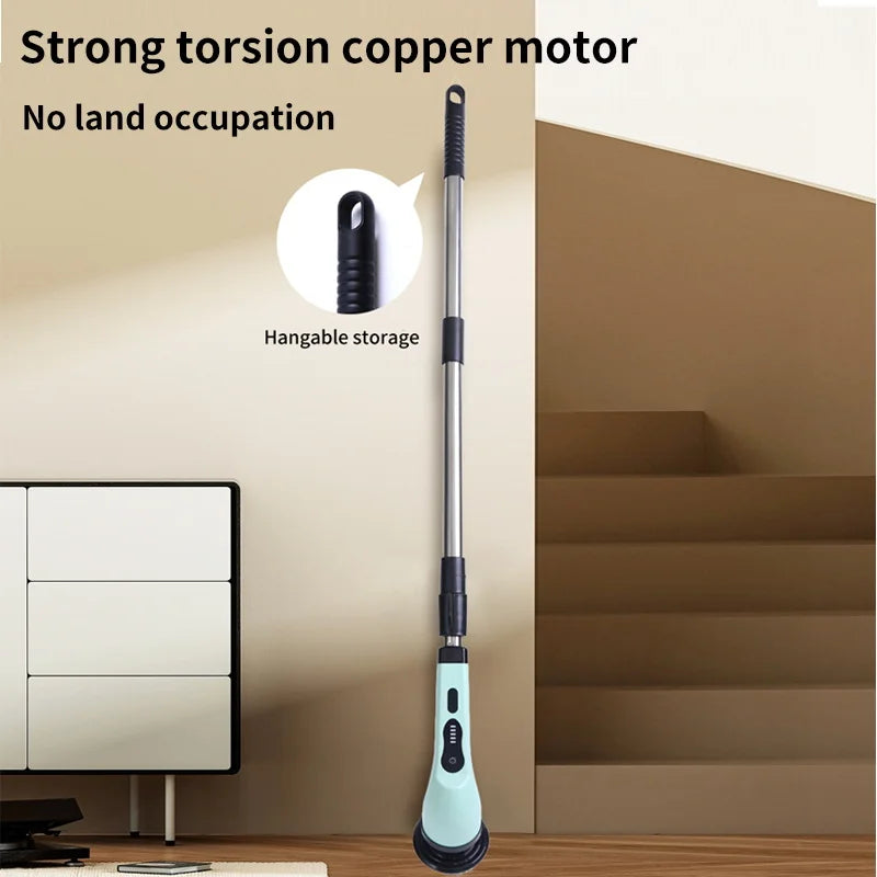 Cleanova Pro Spin Scrubber — 9-in-1 Electric Cleaning Brush